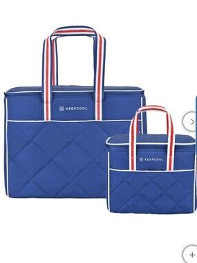 KeepCool Quilted Gemma Cooler Bags, Large and Lunch, New